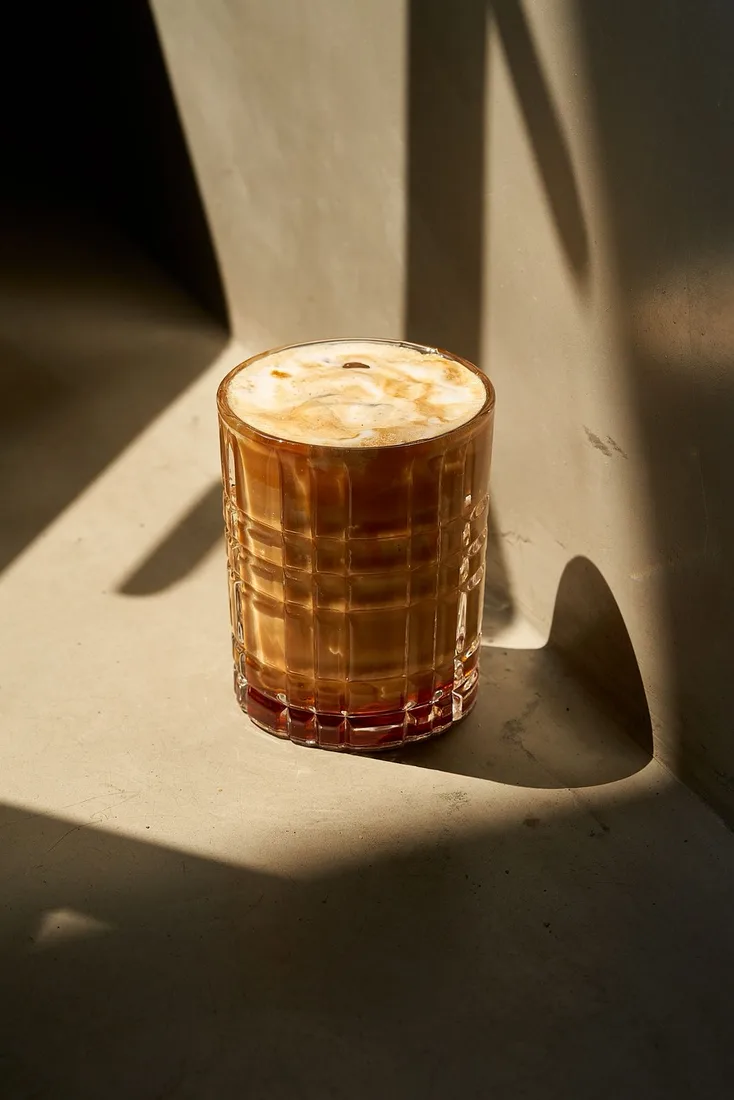 Specialty coffee served at SĀNTAL